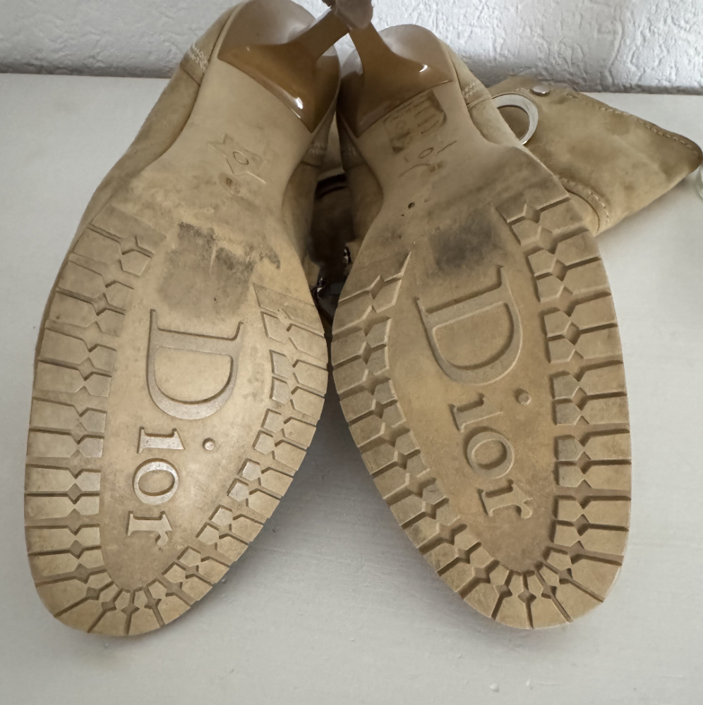 Christian Dior Dior Schnürstiefel aus Cuir