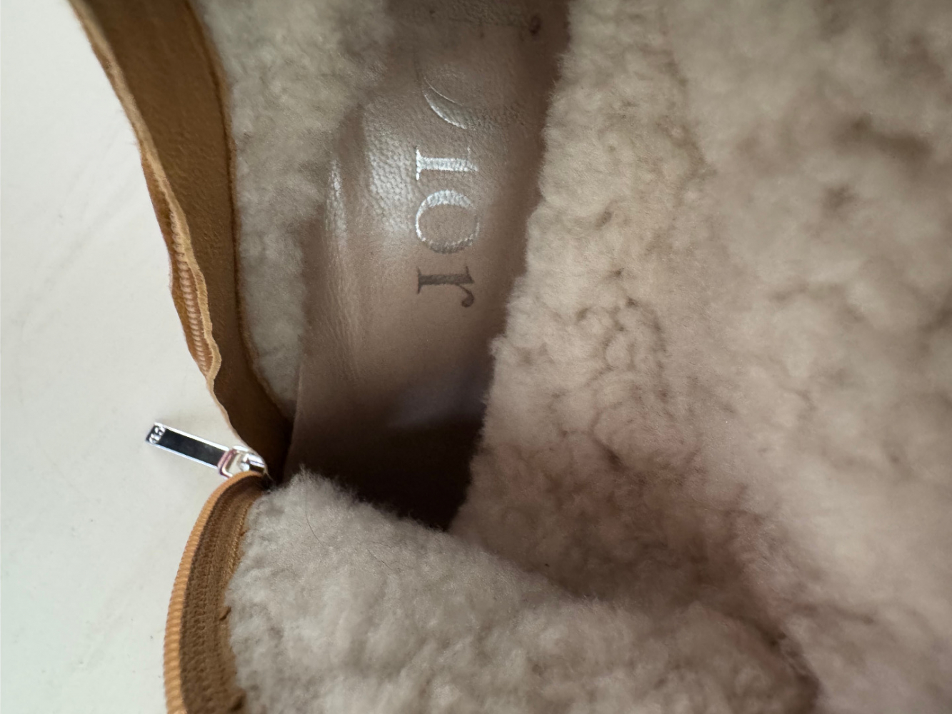 Christian Dior Dior Schnürstiefel aus Cuir