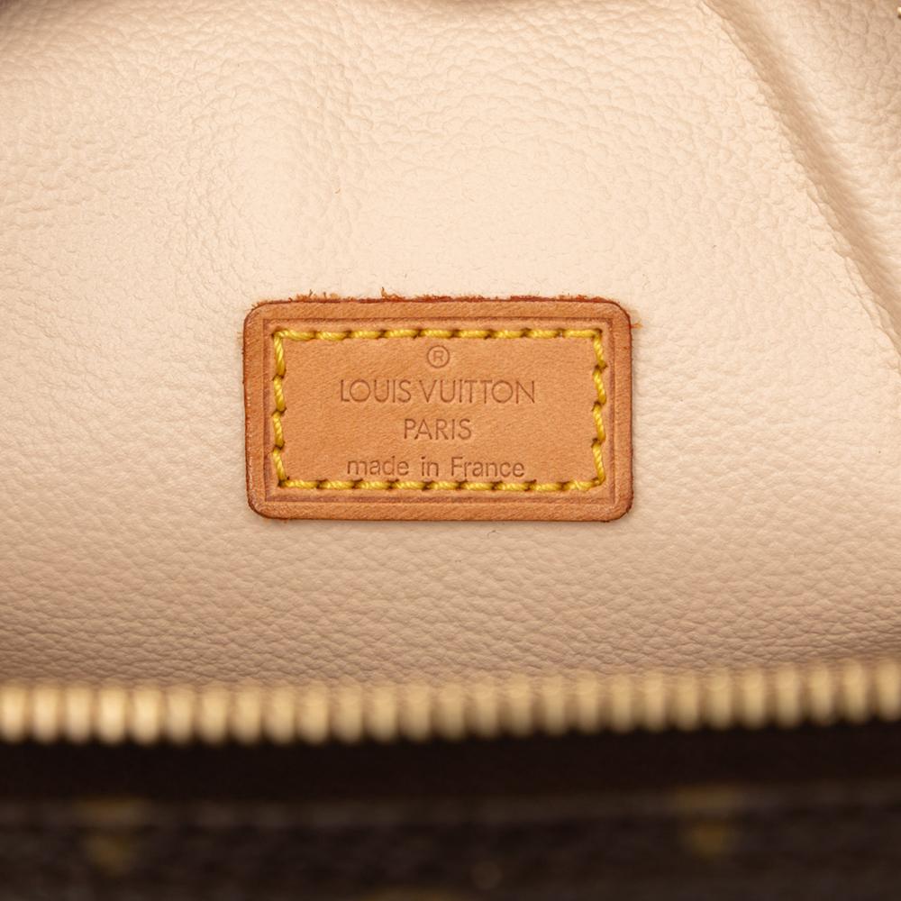 Louis Vuitton B Louis Vuitton Brown Monogram Canvas Fabric Monogram Spontini France