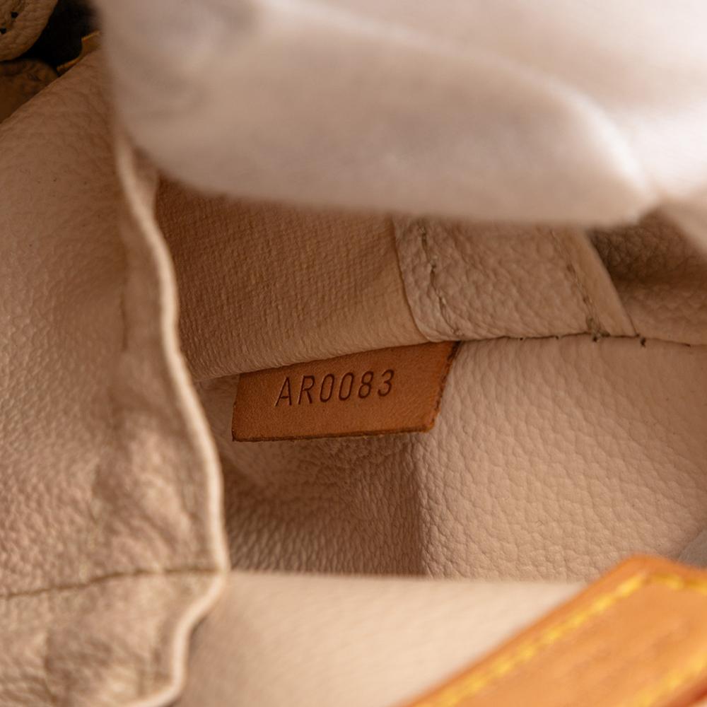 Louis Vuitton B Louis Vuitton Brown Monogram Canvas Fabric Monogram Spontini France