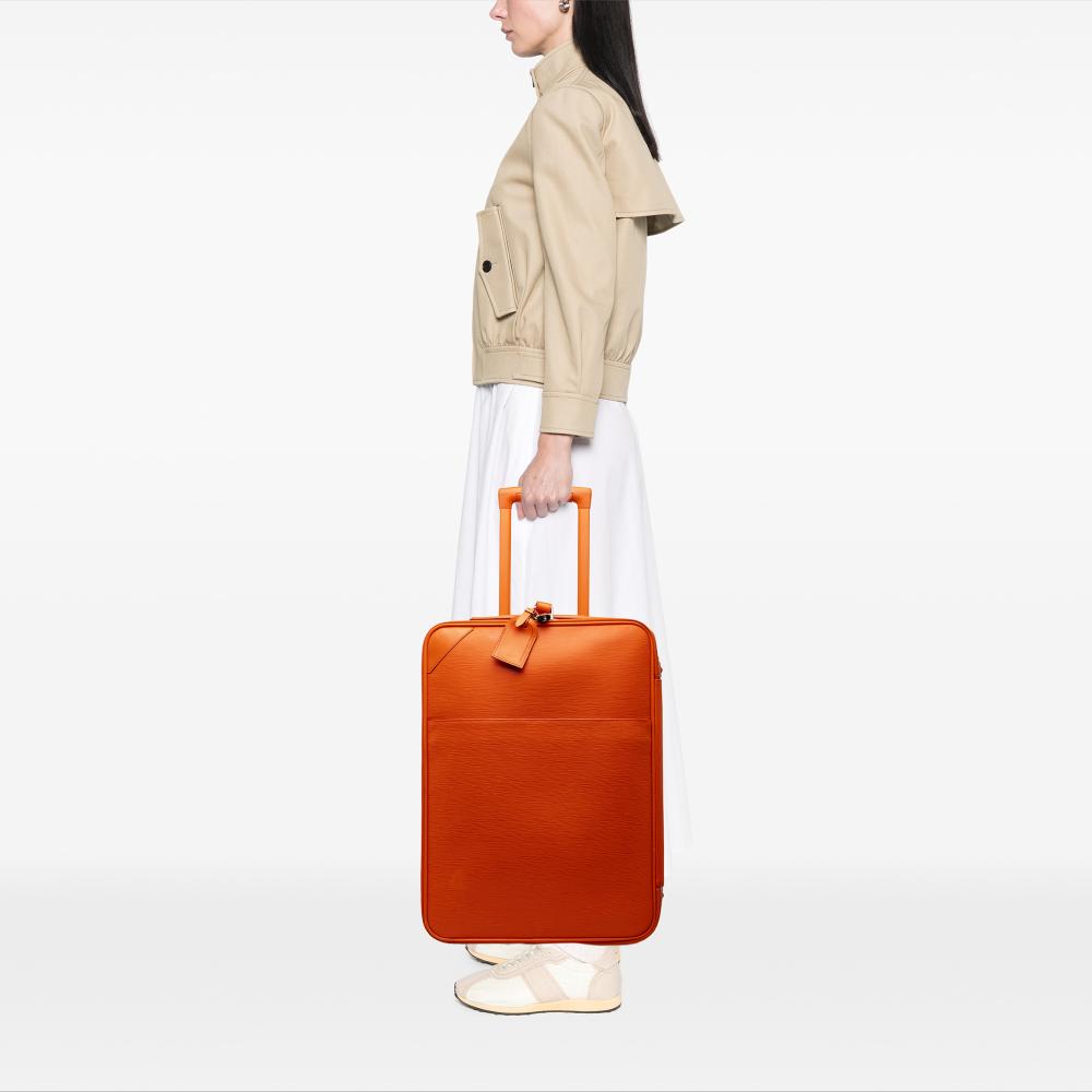 Louis Vuitton B Louis Vuitton Orange Epi Leather Leather Epi Pegase 55 France