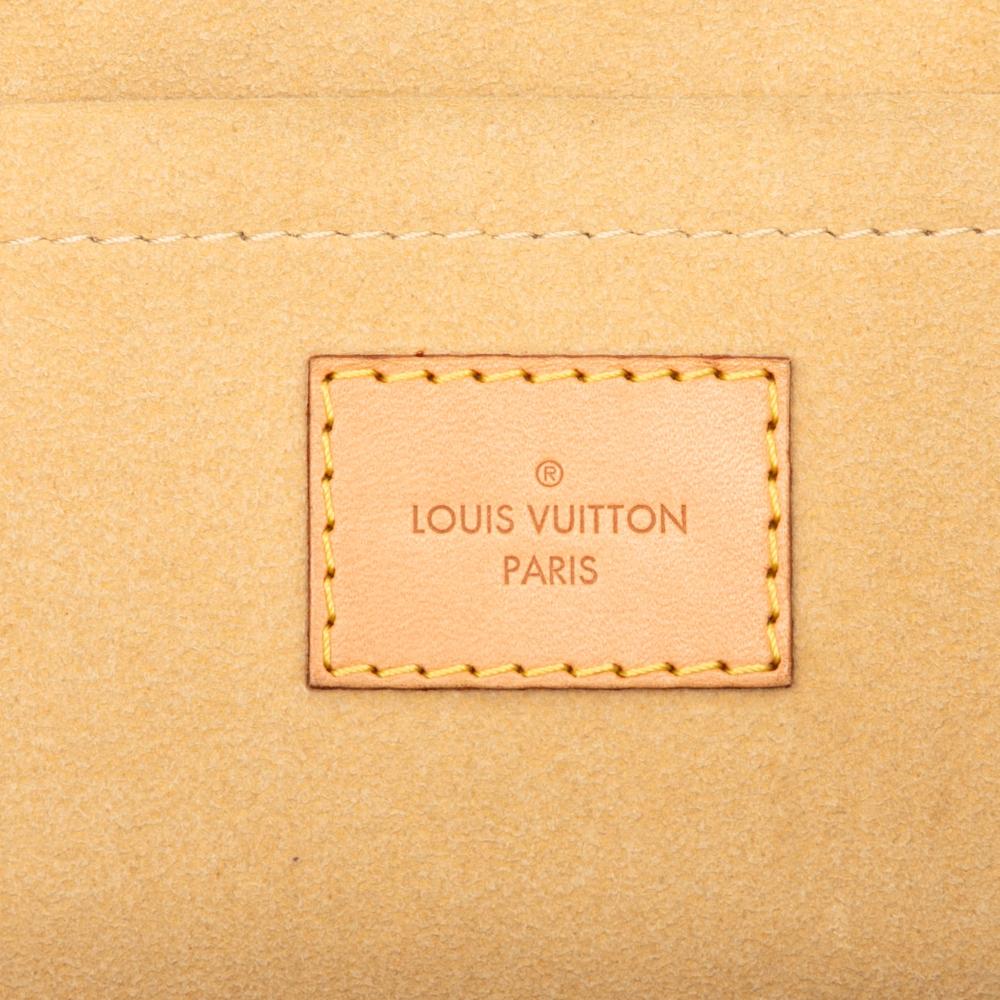 Louis Vuitton B Louis Vuitton White Damier Canvas Fabric Damier Azur Salina PM France