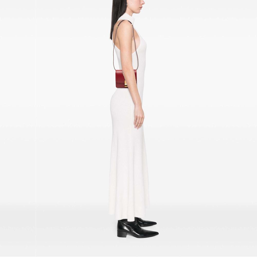 Celine B Celine Red Calf Leather Small skin Classic Box Italy