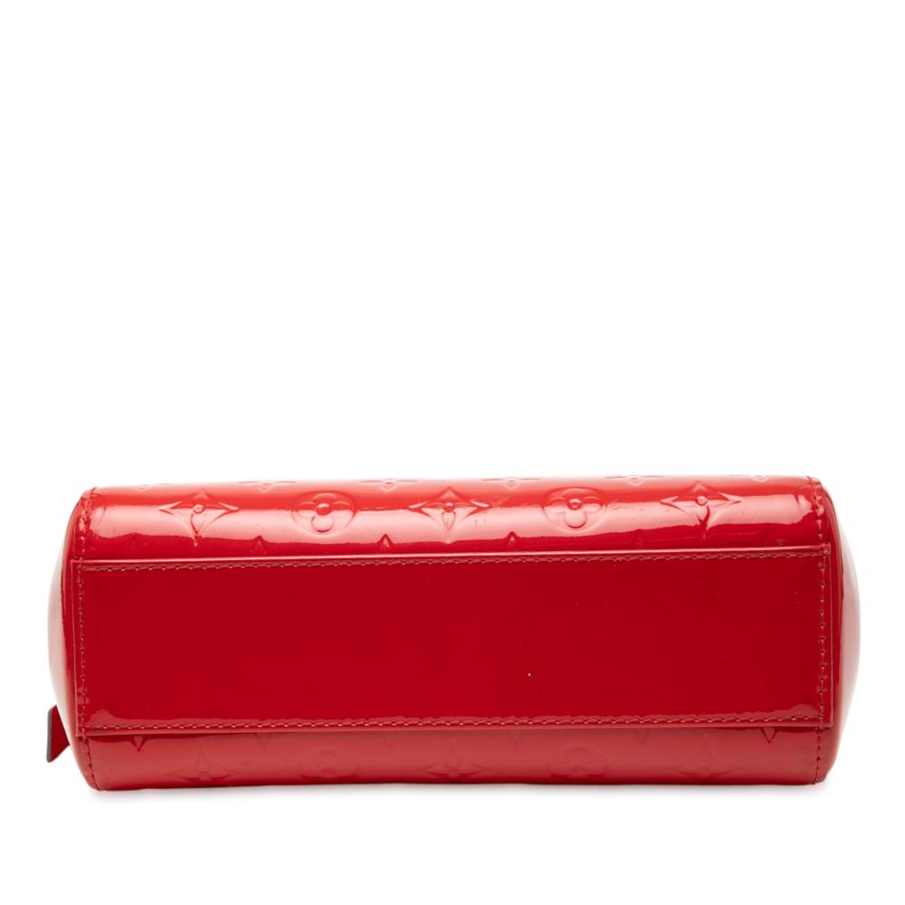 Louis Vuitton B Louis Vuitton Red Vernis Leather Leather Monogram Vernis Montaigne BB France