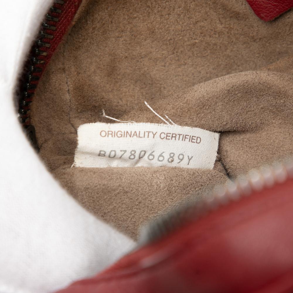 Bottega Veneta B Bottega Veneta Red Indian Red Nappa Leather Leather Nappa Intrecciato Belt Bag Italy