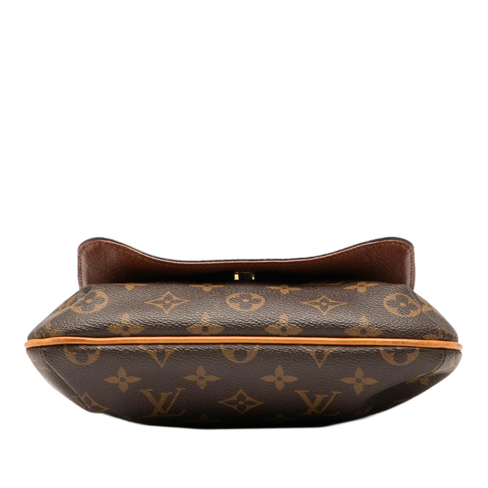 Louis Vuitton B Louis Vuitton Brown Monogram Canvas Fabric Monogram Musette Salsa Short Strap United States