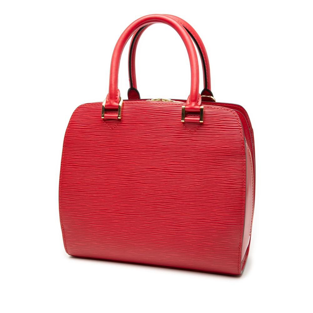 Louis Vuitton B Louis Vuitton Red Epi Leather Leather Epi Pont Neuf France