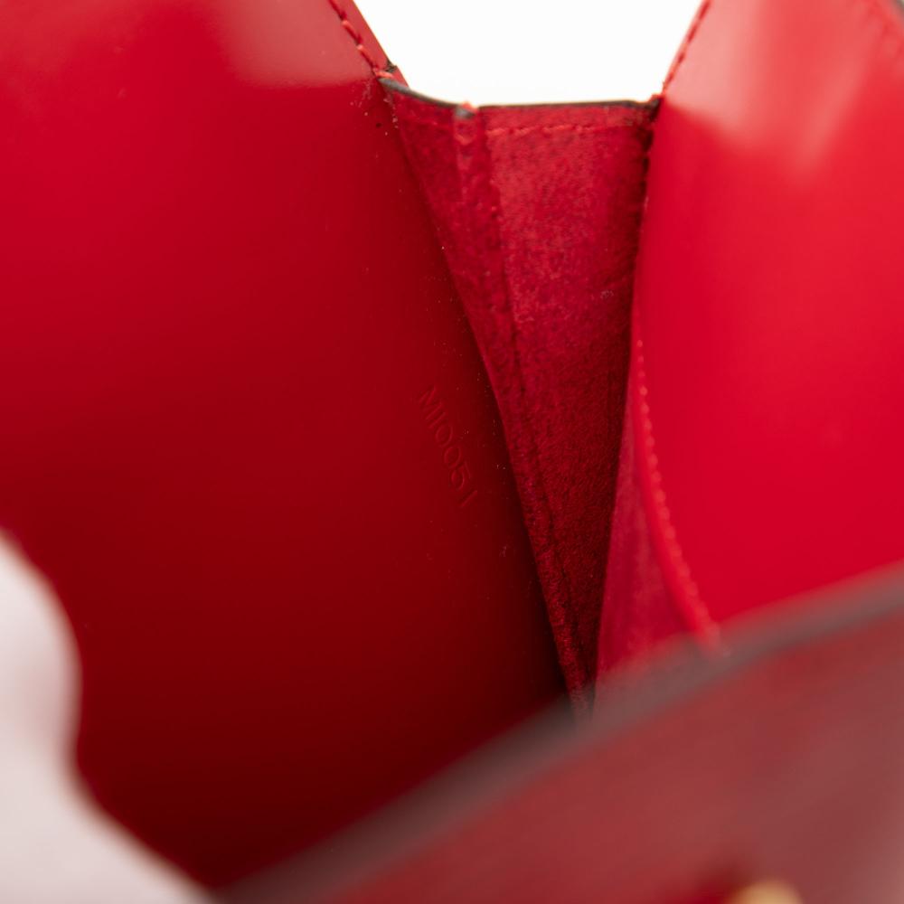 Louis Vuitton B Louis Vuitton Red Epi Leather Leather Epi Pont Neuf France