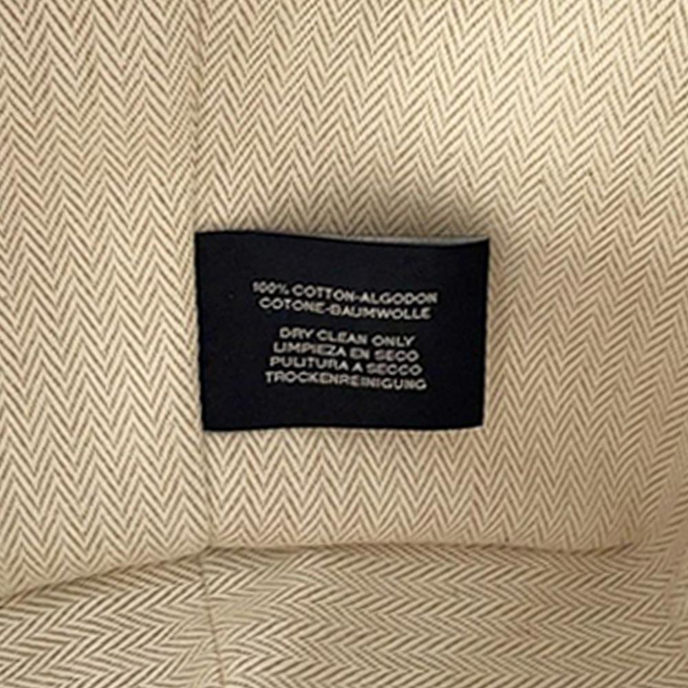 Hermès A Hermès Brown Light Beige Canvas Fabric Large Toile Bride A Brac Case France