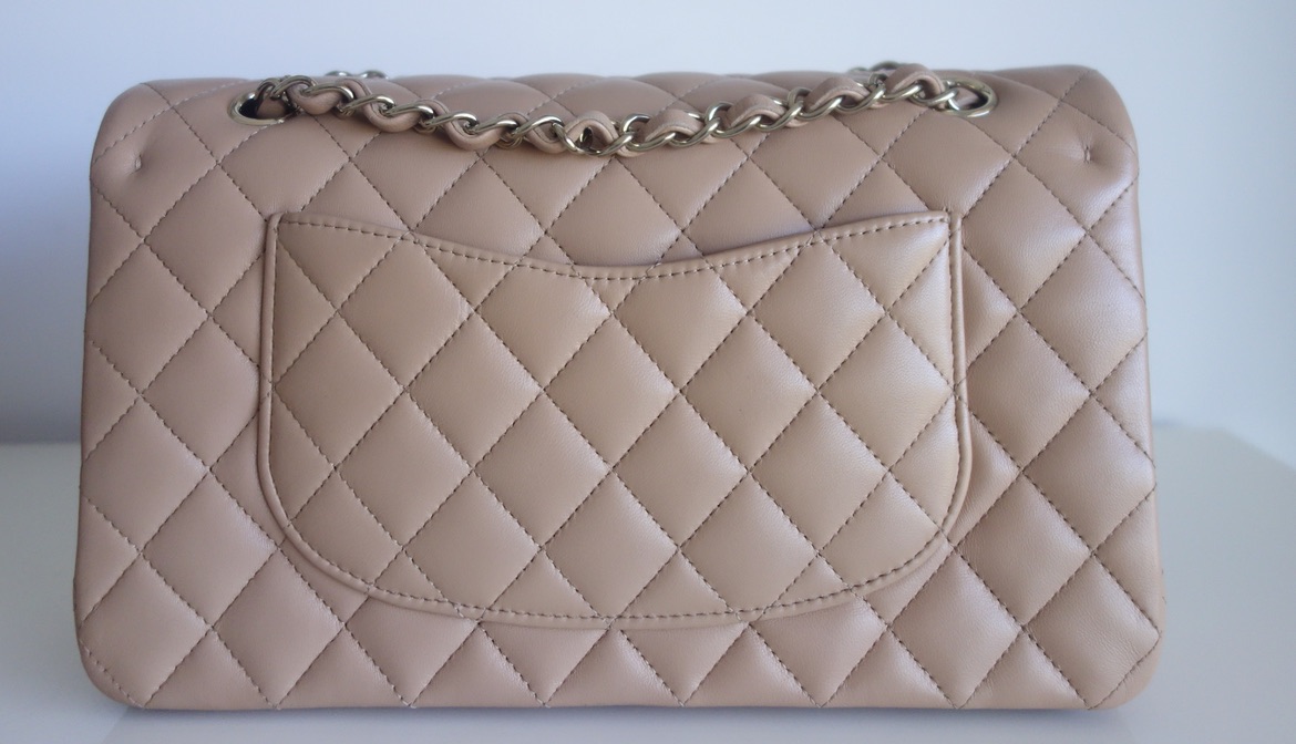 Chanel Classique 11.12 dark beige bag