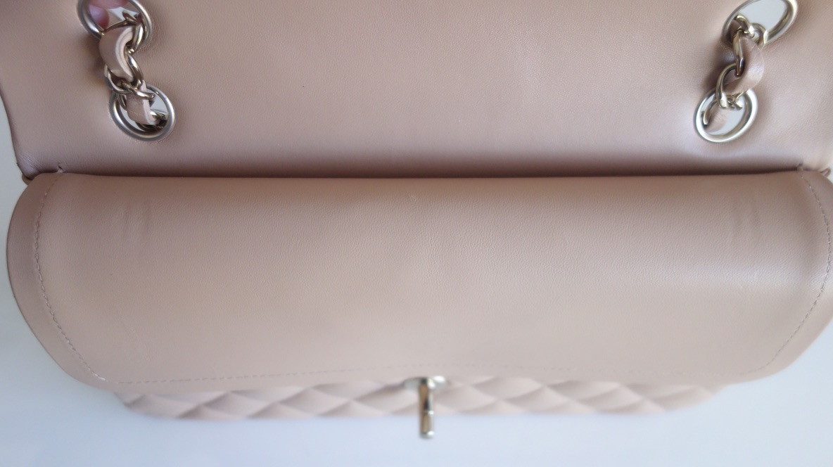 Chanel Classique 11.12 dark beige bag