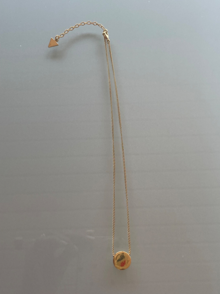 Guess Collier doré avec des cristaux Swarovski