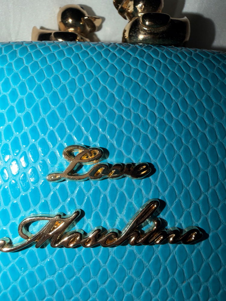 Love Moschino Clutch bag with ducks