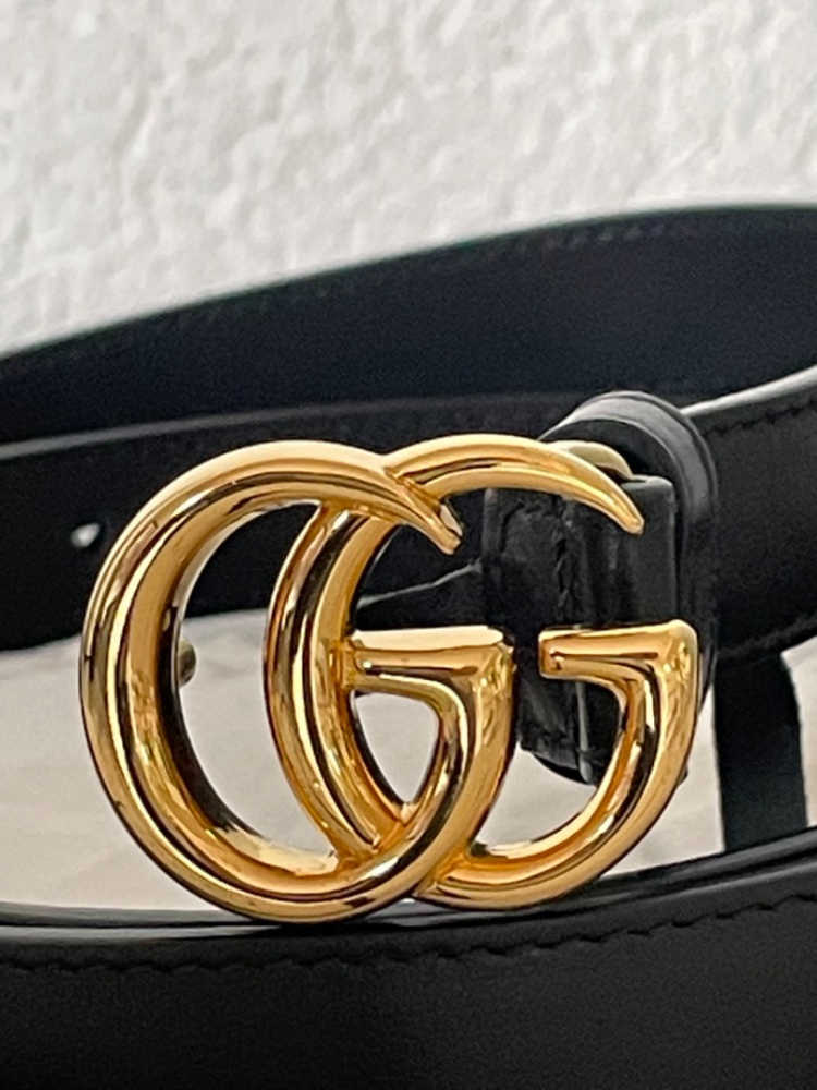 Gucci Marmont GG belt