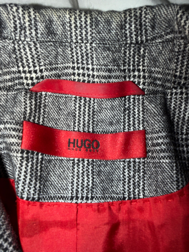 Hugo Boss Printed waisted jacket