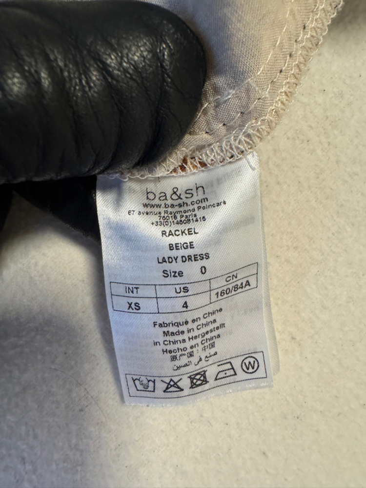 ba&sh Snake pattern dress