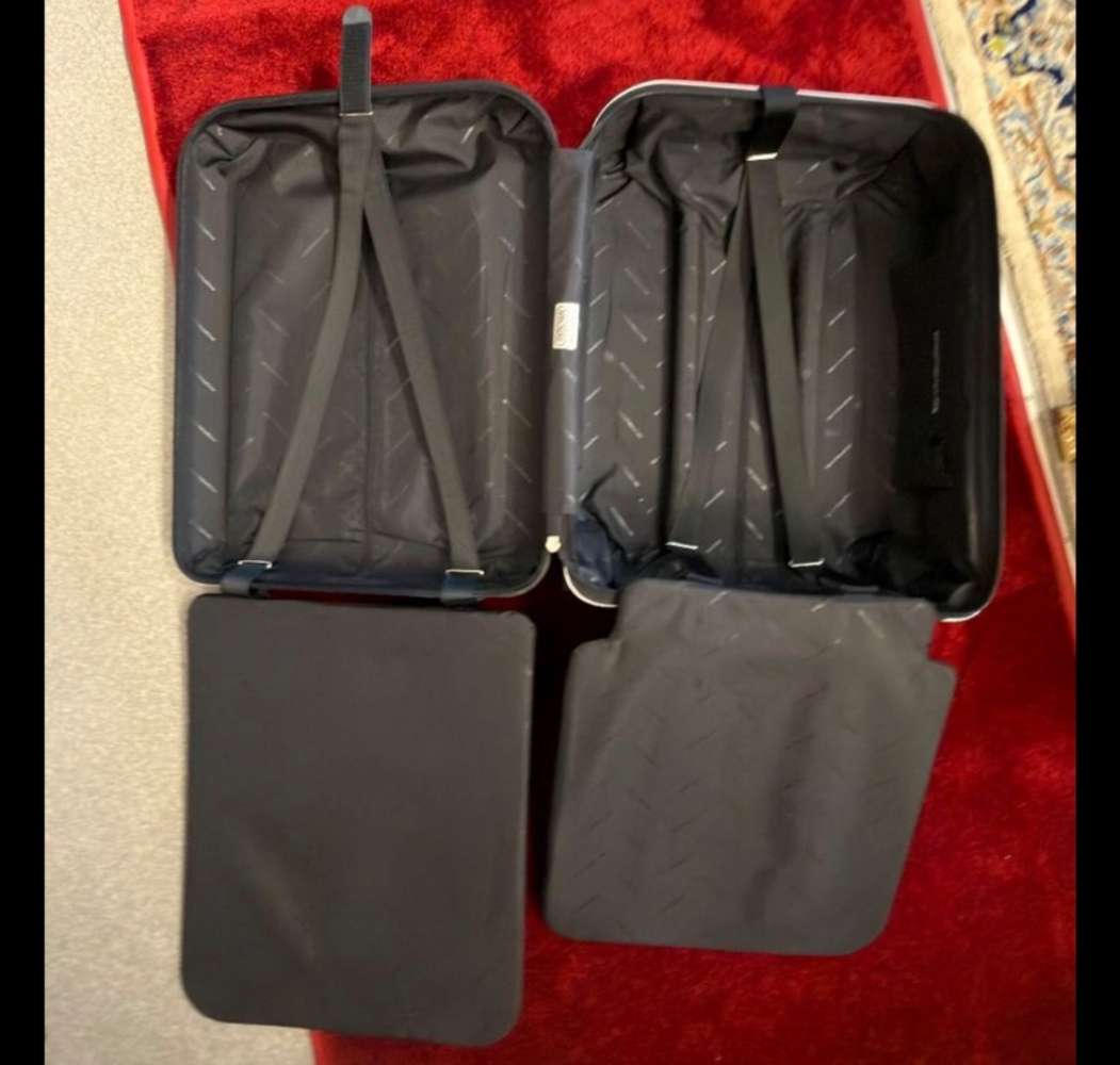 Rimowa Porsche Trolley Silber Top Zustand Reise Gepäck