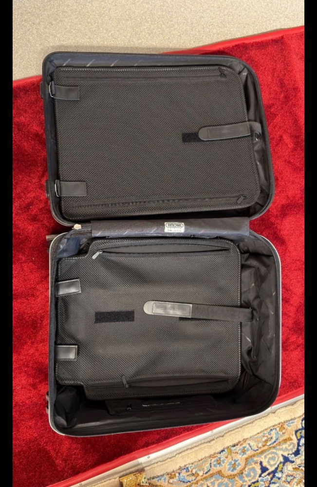 Rimowa Porsche Trolley Silber Top Zustand Reise Gepäck