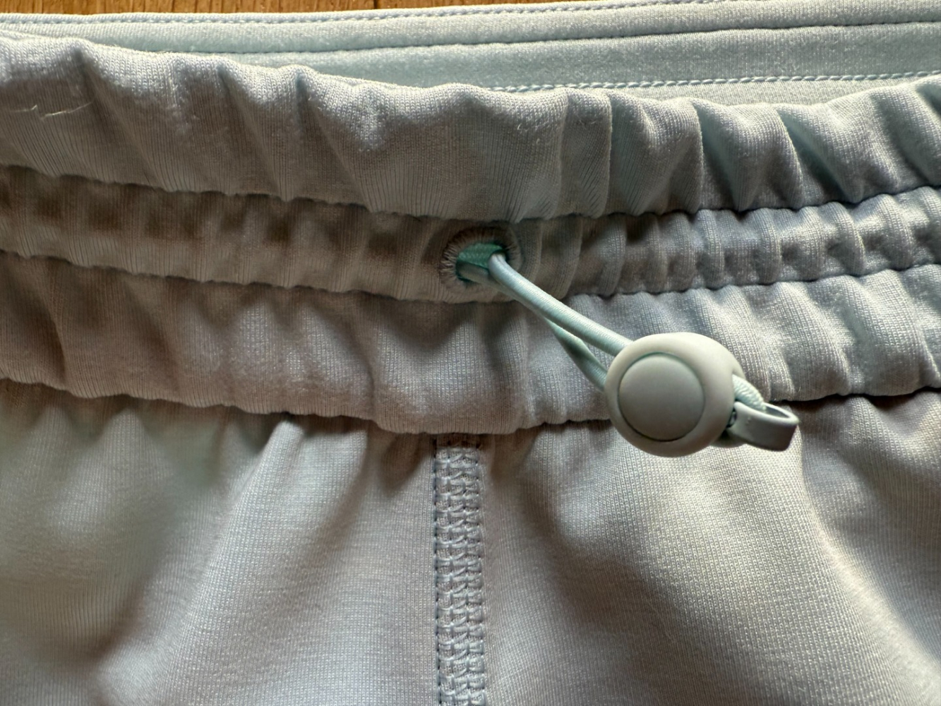 Lululemon Softstreme High-Rise Pants in powder blue!