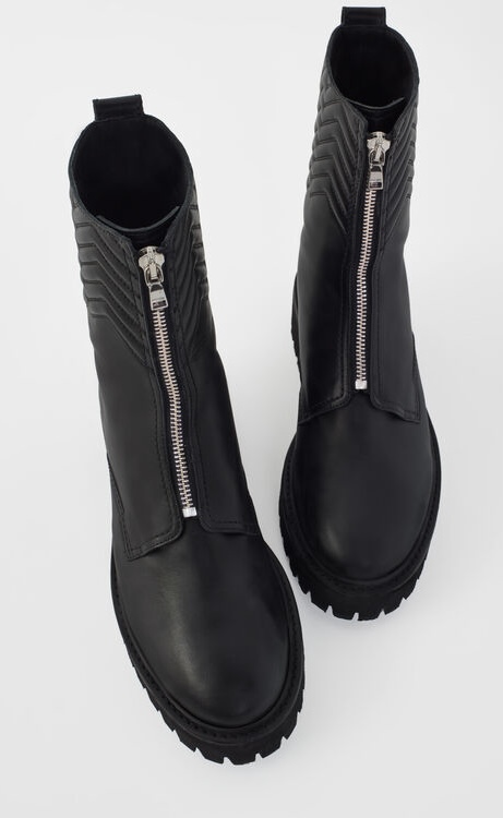 Maje STEPPSTIEFEL MIT REISSVERSCHLUSS