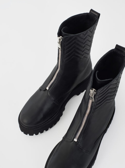 Maje STEPPSTIEFEL MIT REISSVERSCHLUSS