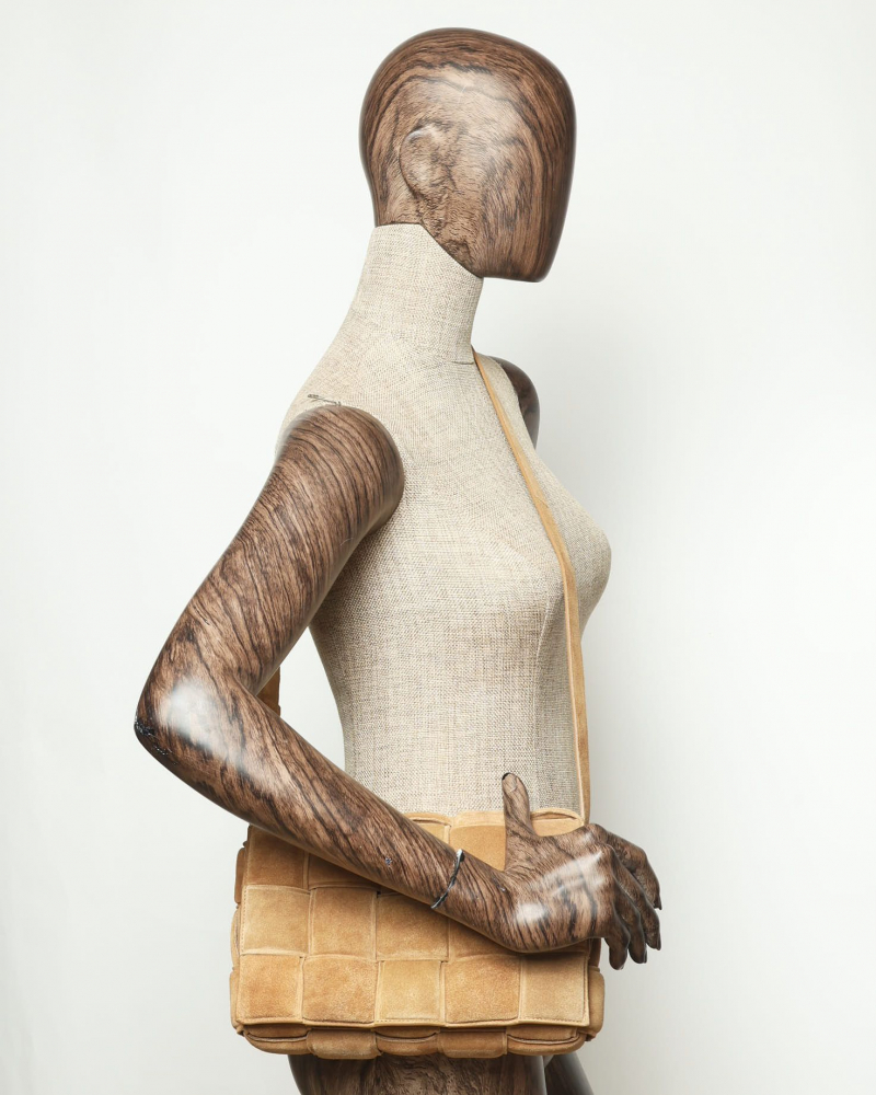 Bottega Veneta Suede Padded Cassette Bag