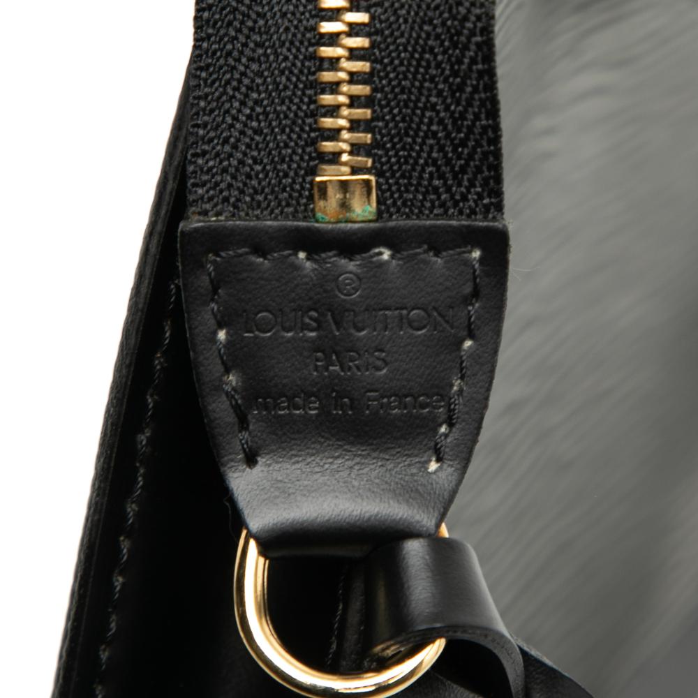 Louis Vuitton B Louis Vuitton Black Epi Leather Leather Epi Pochette Accessoires France