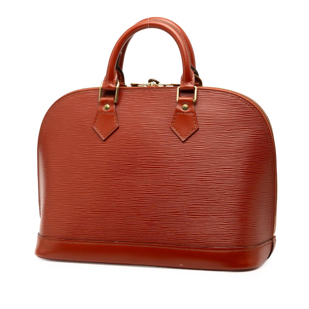 Louis Vuitton B Louis Vuitton Brown Epi Leather Leather Epi Alma PM France