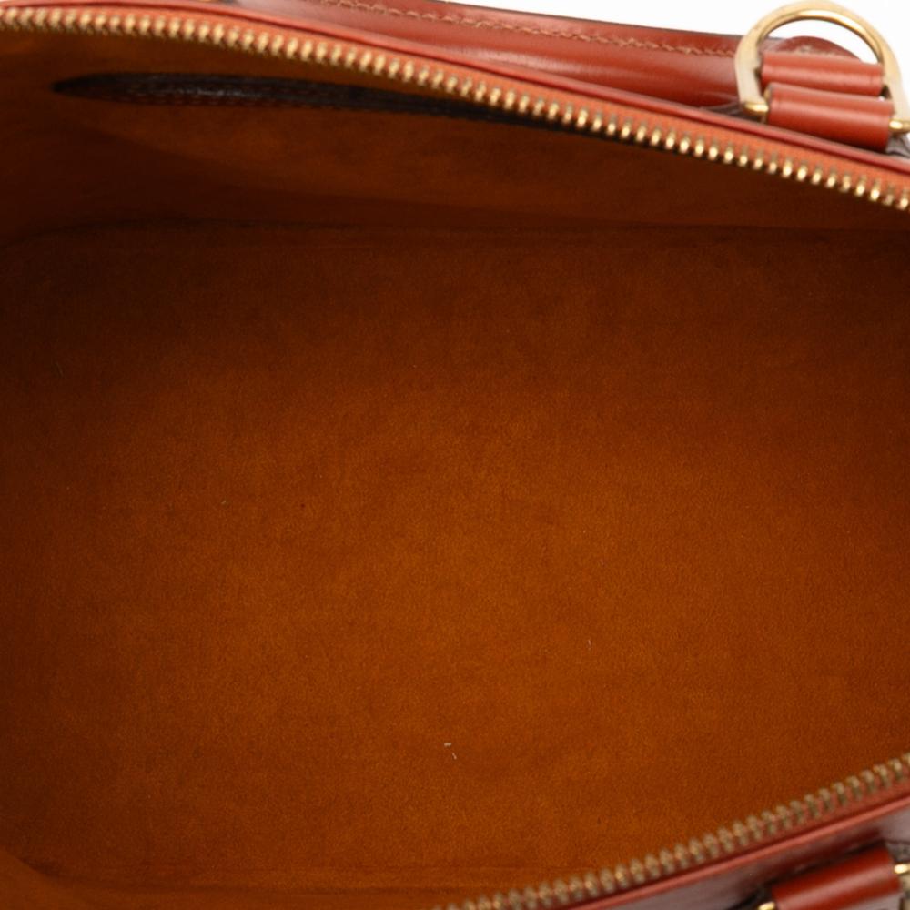 Louis Vuitton B Louis Vuitton Brown Epi Leather Leather Epi Alma PM France