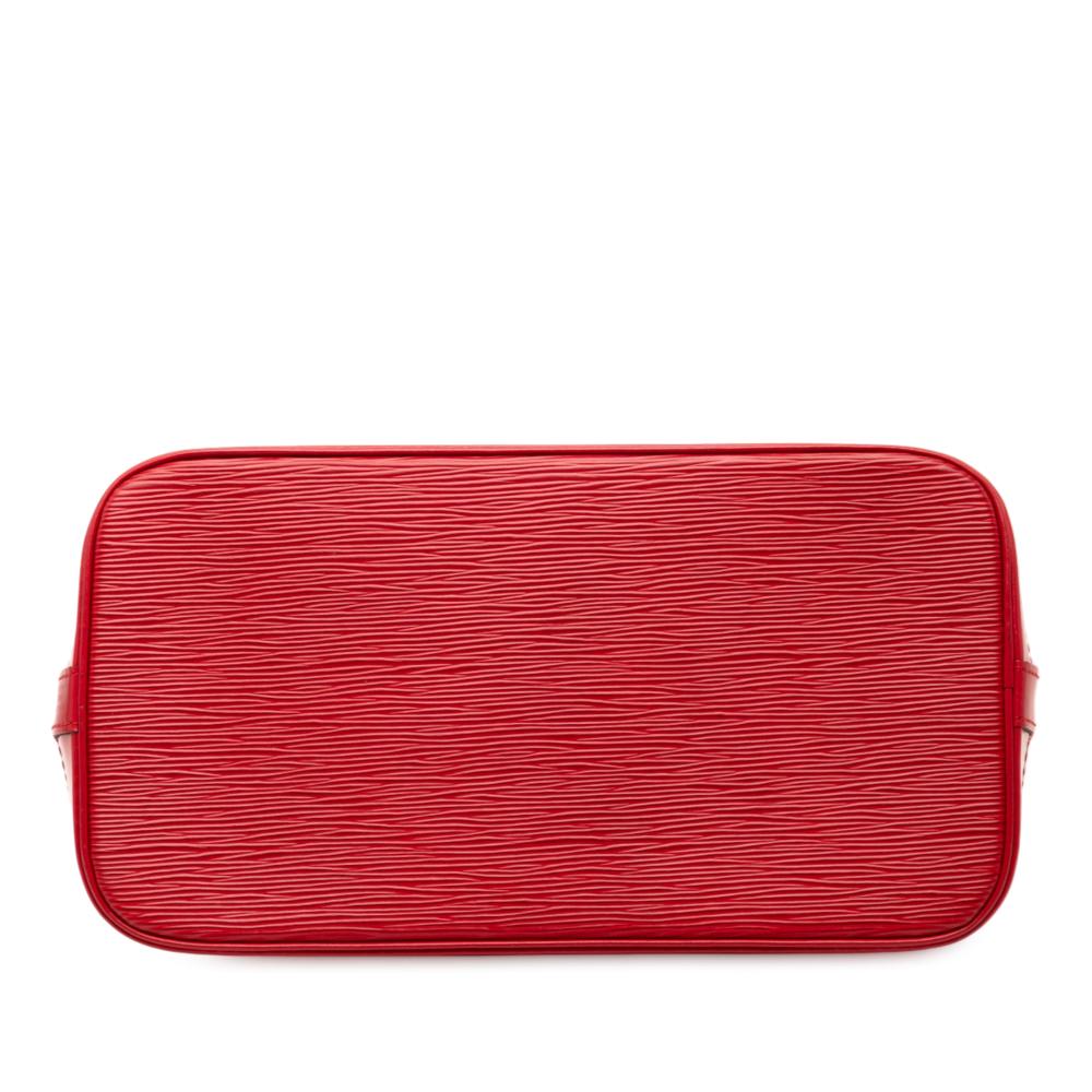 Louis Vuitton B Louis Vuitton Red Epi Leather Leather Epi Alma PM France