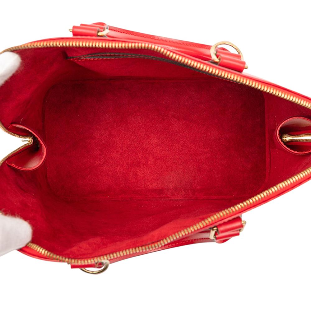 Louis Vuitton B Louis Vuitton Red Epi Leather Leather Epi Alma PM France