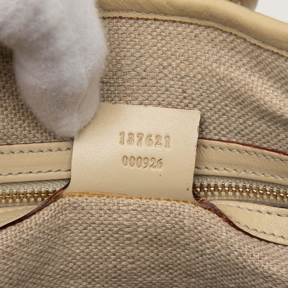 Gucci B Gucci Brown Raffia Natural Material Pelham Shoulder Bag Italy