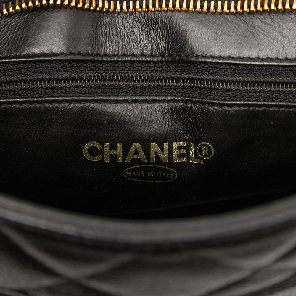 Chanel AB Chanel Black Caviar Leather Leather Caviar Medallion Tote Italy