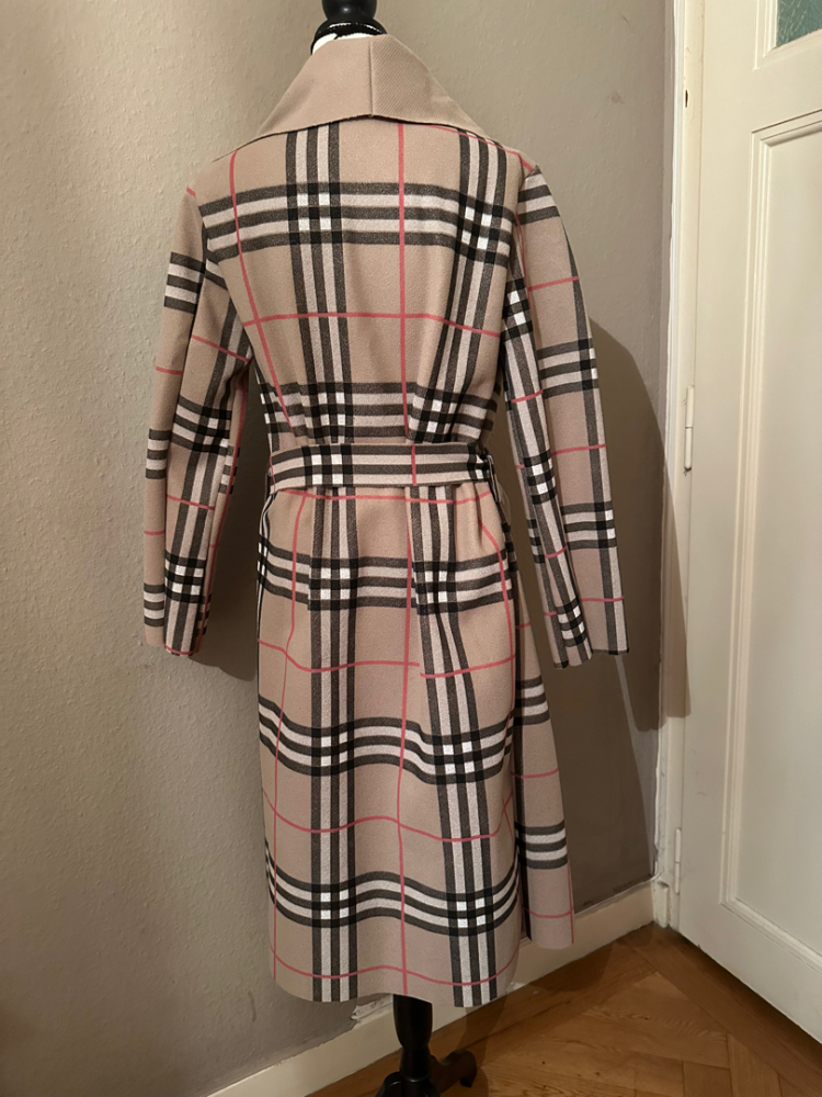 Topshop Tartan-Mantel