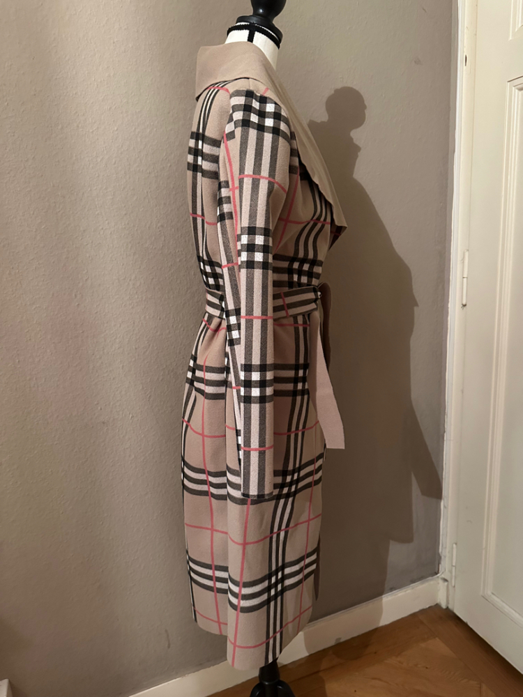 Topshop Tartan-Mantel