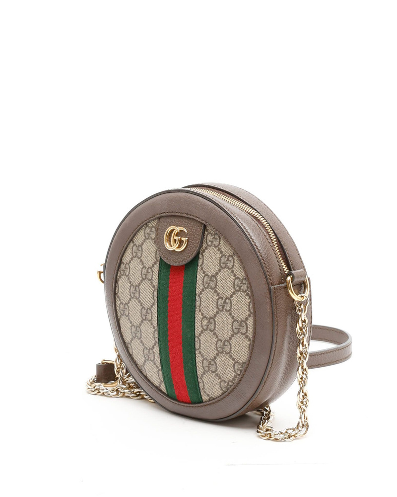Gucci GG Supreme Ophidia Round Crossbody Bag