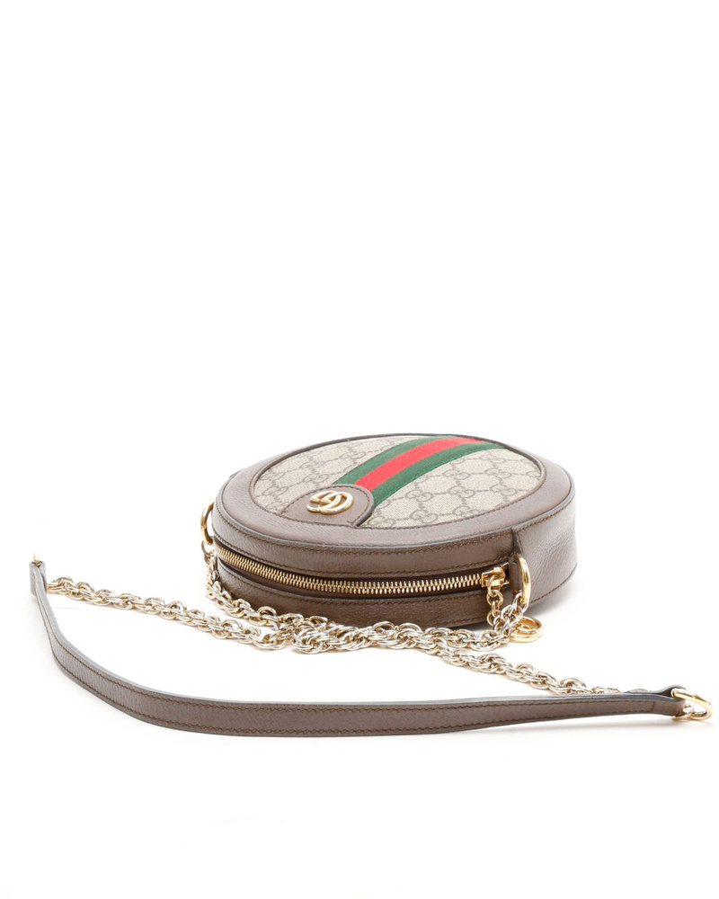 Gucci GG Supreme Ophidia Round Crossbody Bag