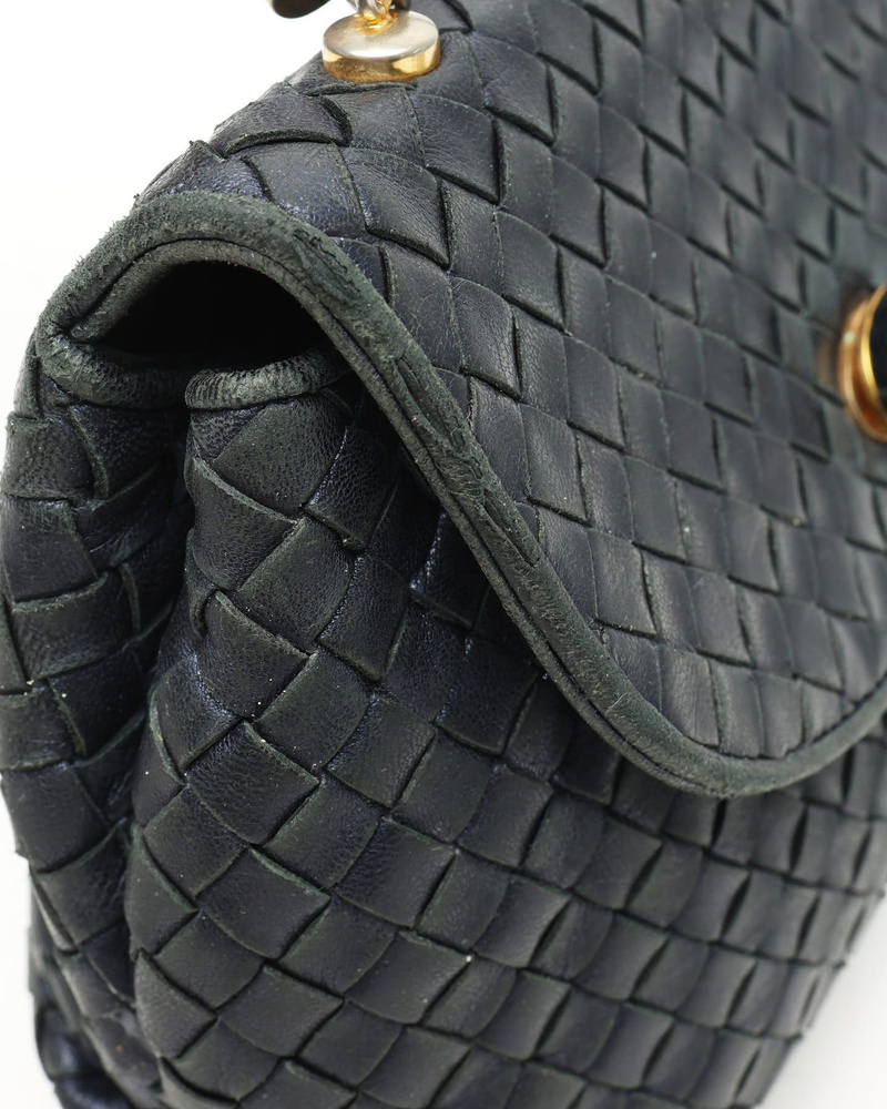 Bottega Veneta Intrecciato Top Handle Bag