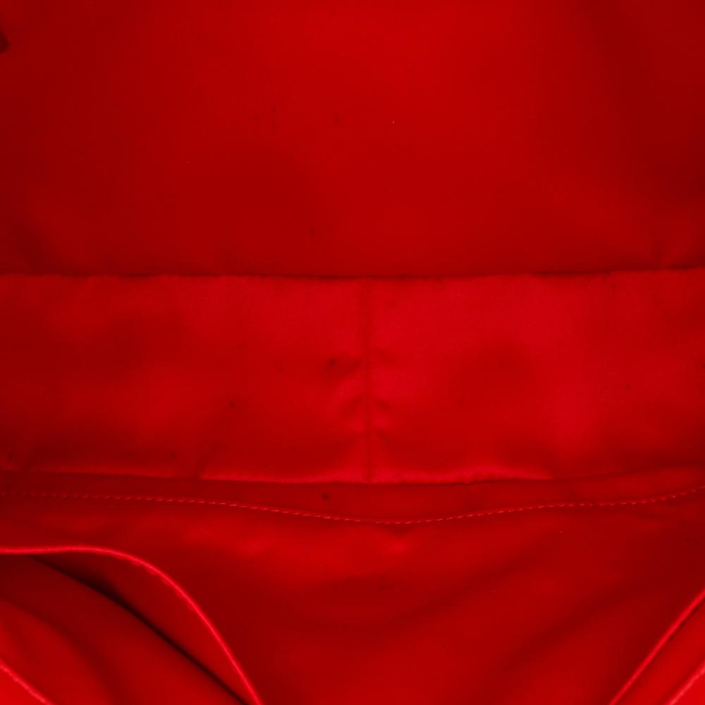 Chanel B Chanel Red Lambskin Leather Leather Jumbo Lambskin Easy Carry Flap Satchel Italy