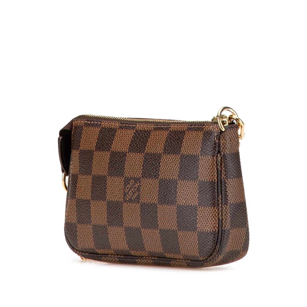 Louis Vuitton Brown Damier Ebene Trunks and Bags Mini Pochette Accessoires France