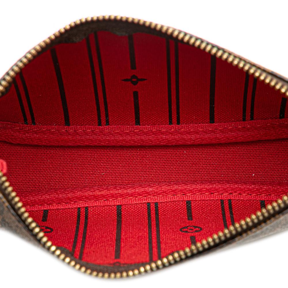 Louis Vuitton Brown Damier Ebene Trunks and Bags Mini Pochette Accessoires France