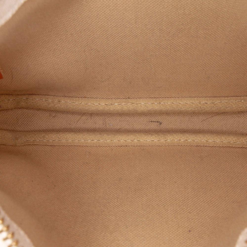 Louis Vuitton B Louis Vuitton White Damier Canvas Canvas Damier Azur Mini Pochette Accessoires France