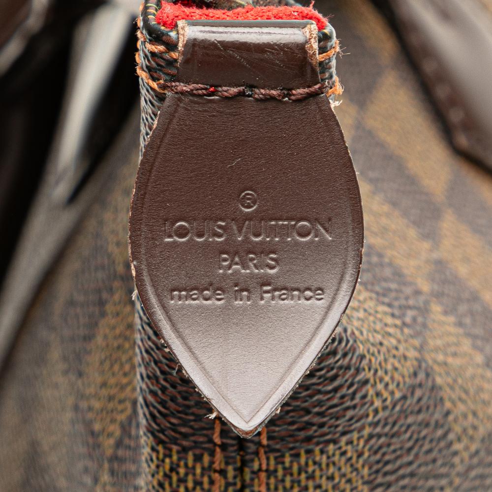 Louis Vuitton B Louis Vuitton Brown Damier Canvas Canvas Damier Ebene Saleya PM France