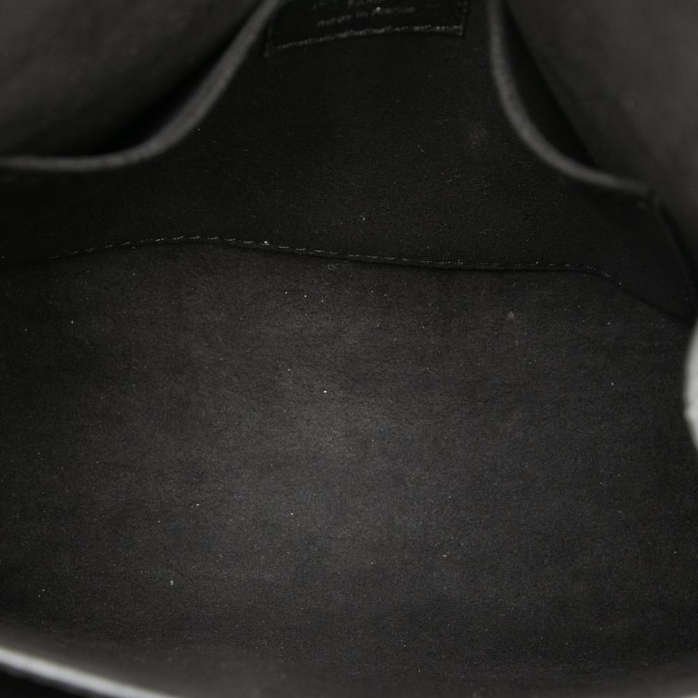 Louis Vuitton B Louis Vuitton Black Calf Leather Mylockme Chain Bag France