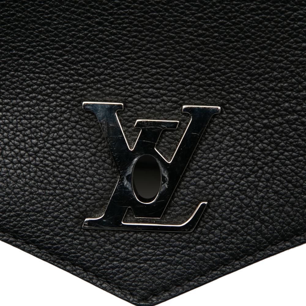 Louis Vuitton B Louis Vuitton Black Calf Leather Mylockme Chain Bag France