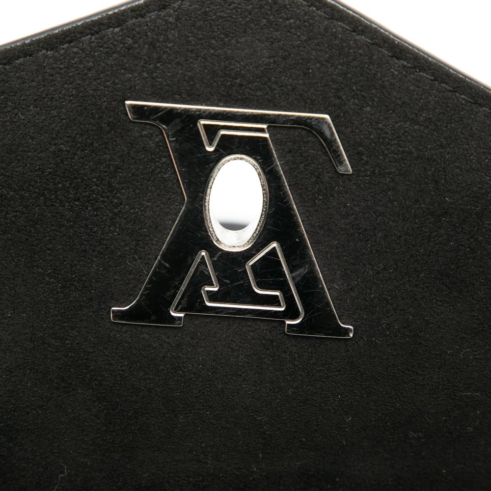 Louis Vuitton B Louis Vuitton Black Calf Leather Mylockme Chain Bag France