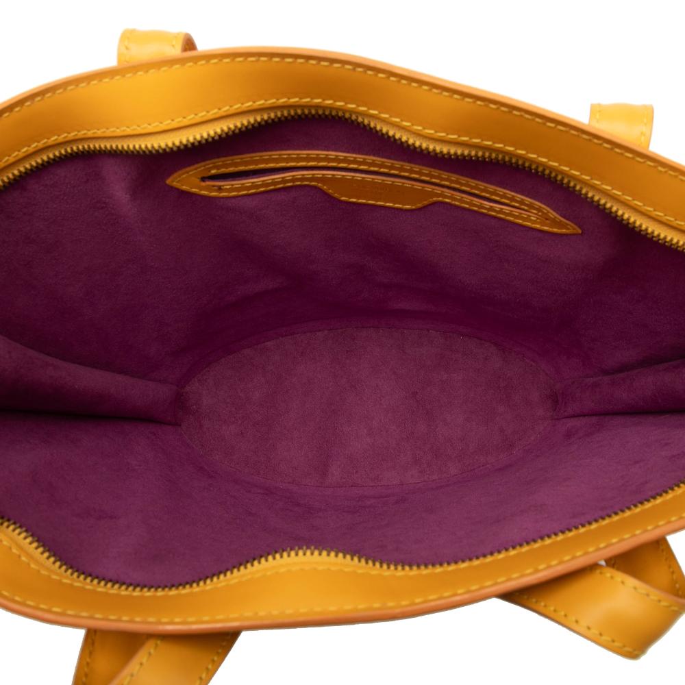 Louis Vuitton AB Louis Vuitton Yellow Epi Leather Leather Epi Saint Jacques PM Short Strap France