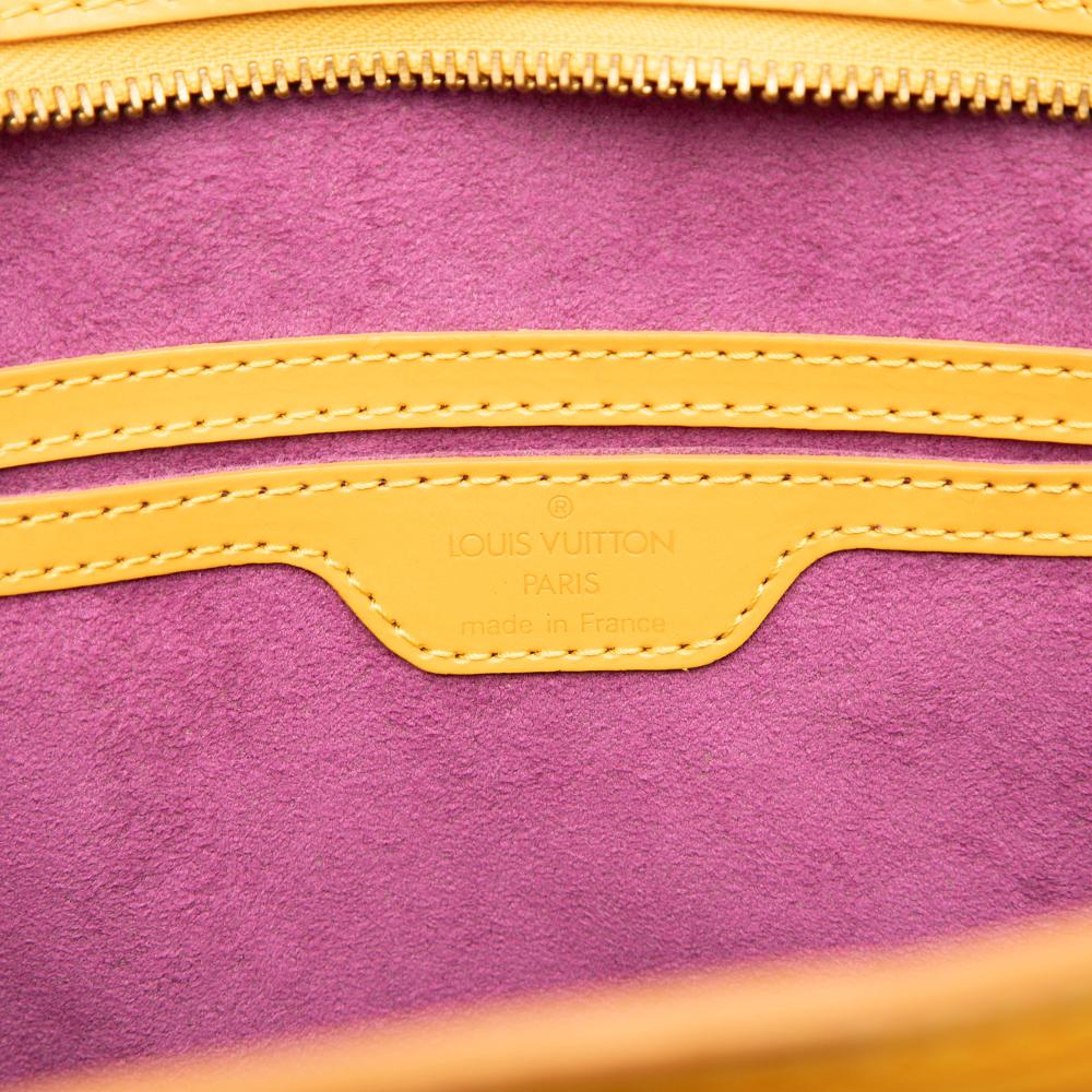 Louis Vuitton AB Louis Vuitton Yellow Epi Leather Leather Epi Saint Jacques PM Short Strap France