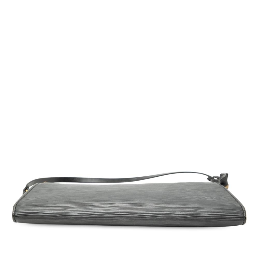 Louis Vuitton B Louis Vuitton Black Epi Leather Leather Epi Pochette Accessoires France