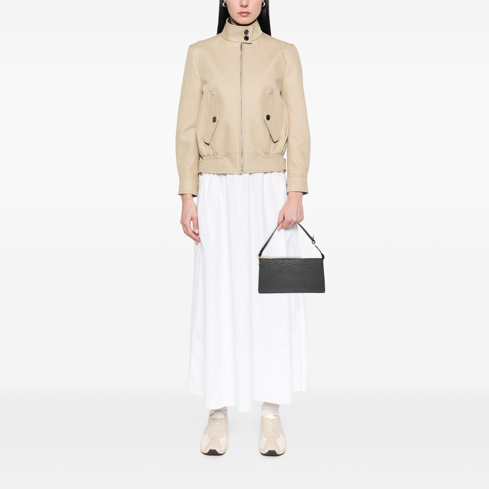 Louis Vuitton B Louis Vuitton Black Epi Leather Leather Epi Pochette Accessoires France